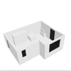Floorplan with 3D Model