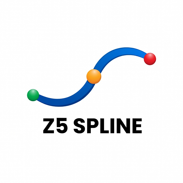 Z5 - Spline (Editable Bezier, Smooth & Corner + 3D Surfaces)