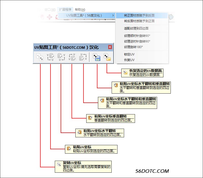 UV Toolkit   (贴图UV工具)   v2.3.2 （汉化）